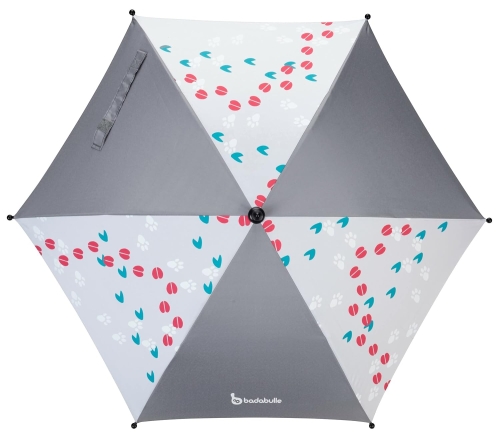 Badabulle parasol do wózka UV szary