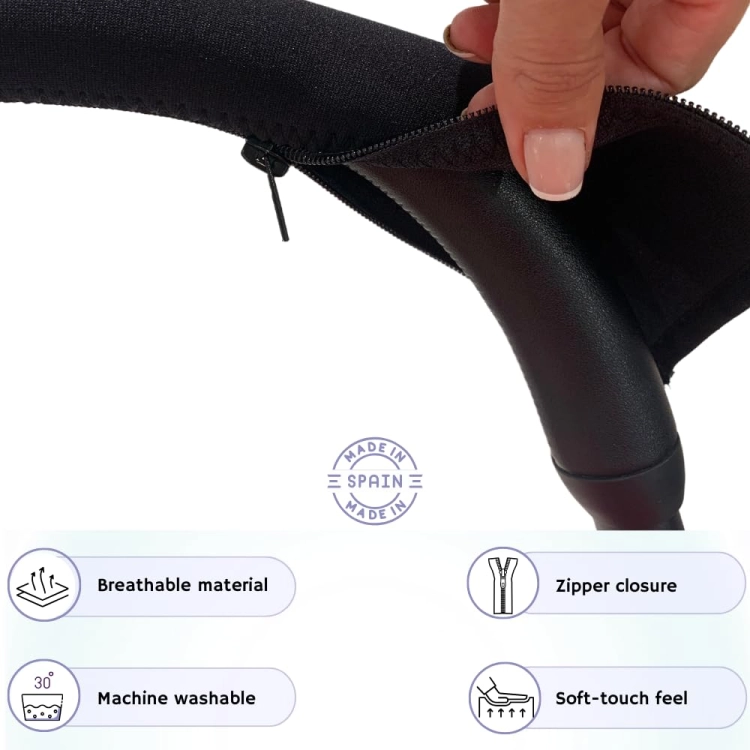 PROTEC TIF BABYZEN YOYO² (Neoprene)  poszycie osłonka na rączkę do wózka 2 szt krótkie