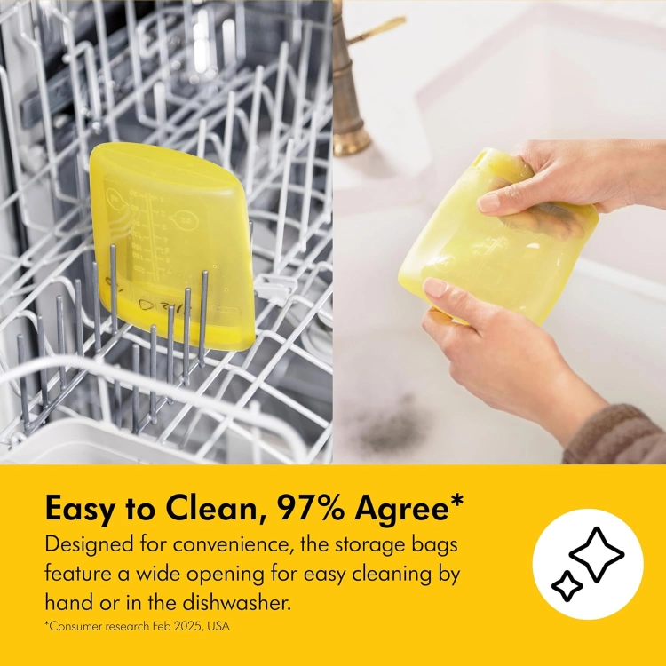 Medela Worki do przechowywania mleka matki wielokrotnego użytku  200ml