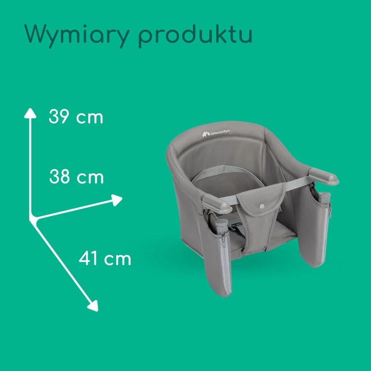 Bebeconfort Malva Przypinane do stołu krzesełko do karmienia dla dziecka, 6–36 mies. (15 kg)