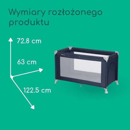 Bebeconfort Sweet Dreams, Łóżeczko Turystyczne, 0-3 lat (0-15 kg)