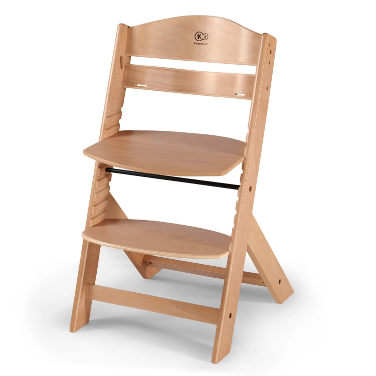 Krzesełko do karmienia drewniane KINDERKRAFT ENOCK 3w1 + stolik