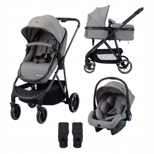 Bebeconfort Breeze Trio, Wózek 3w1 wielofunkcyjny , 0-22 kg
