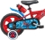 Velo ATLAS Rower dziecięcy dla chłopców 12'' Spiderman/Marvel, czerwony, 12 cali