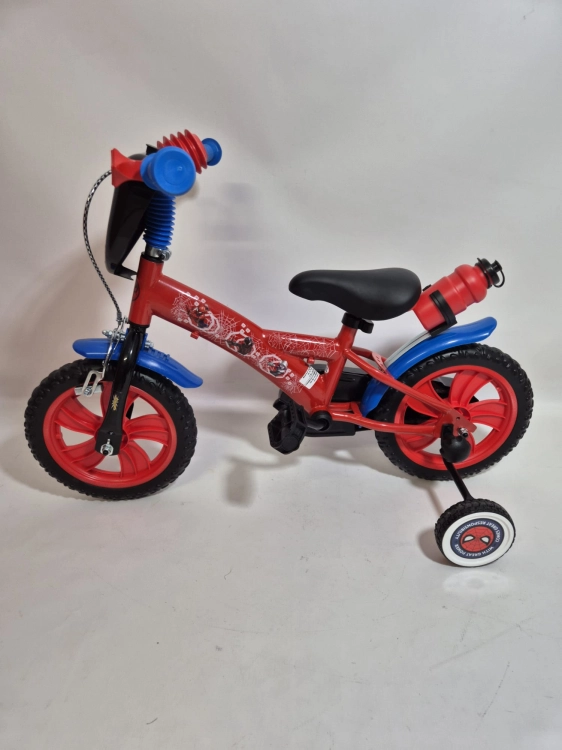 Velo ATLAS Rower dziecięcy dla chłopców 12'' Spiderman/Marvel, czerwony, 12 cali