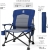 EVER ADVANCED Krzesło kempingowe, obciążenie 230 kg, rozmiar XXL