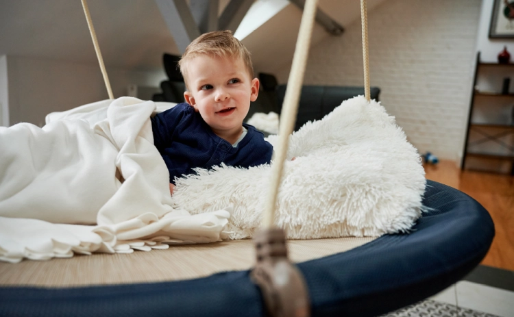 HUDORA huśtawka gniazdo Lounge 110 cm ogrodowa / do domu