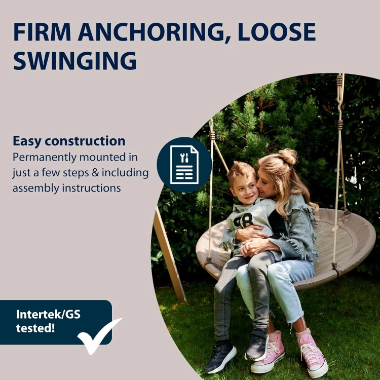 HUDORA huśtawka gniazdo Lounge 110 cm ogrodowa / do domu