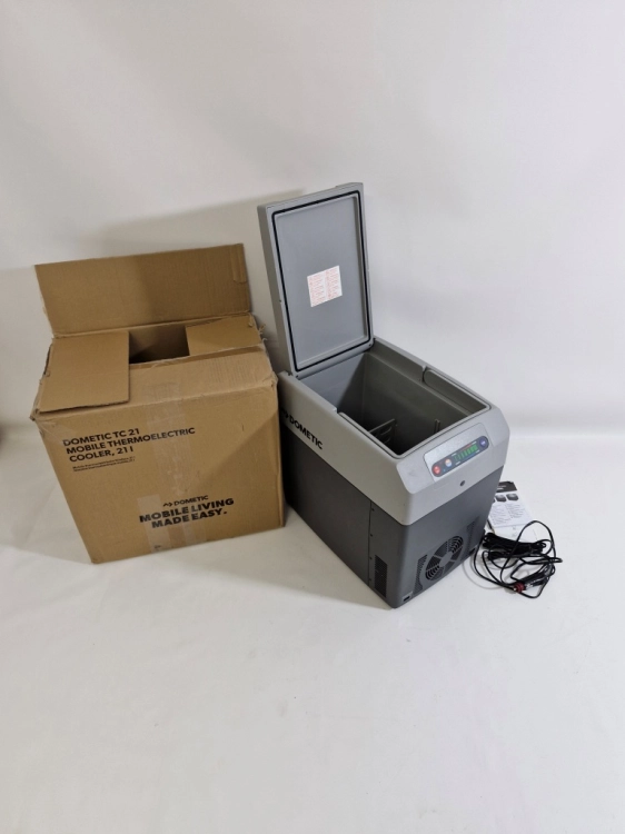 Dometic 9600000463 TropiCool TC 21 przenośna lodówka termoelektryczna, 20 litrów, 12/24 V