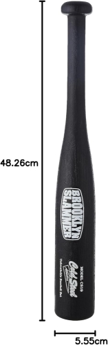 Cold Steel Brooklyn Slammer Baseball kij rakieta dla dorosłych, unisex, czarna, 483 mm