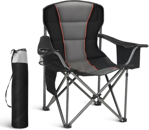 LET'S CAMP XXL do 200 kg fotel krzesło turystyczne rozkładane kempingowe