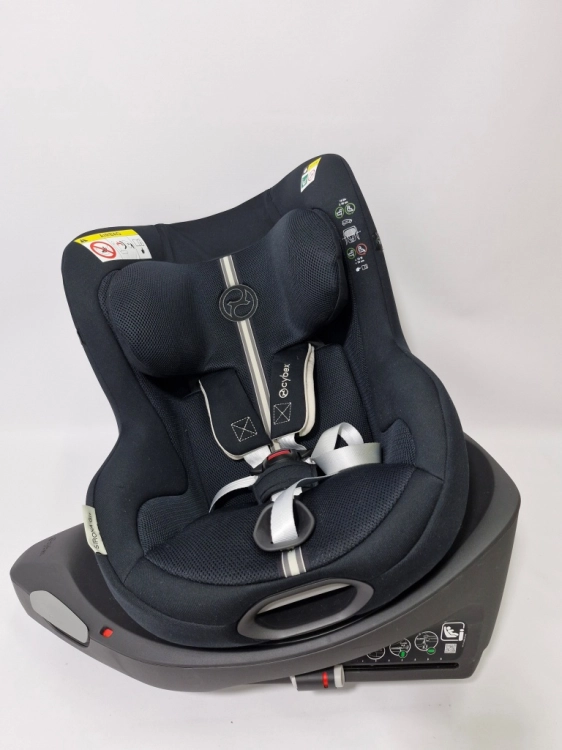 CYBEX SIRONA GI I-SIZE 0-20 kg 61-105 cm obrotowy z bazą (Plus) Moon Black