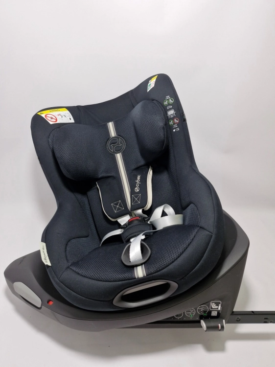 CYBEX SIRONA GI I-SIZE 0-20 kg 61-105 cm obrotowy z bazą (Plus) Moon Black
