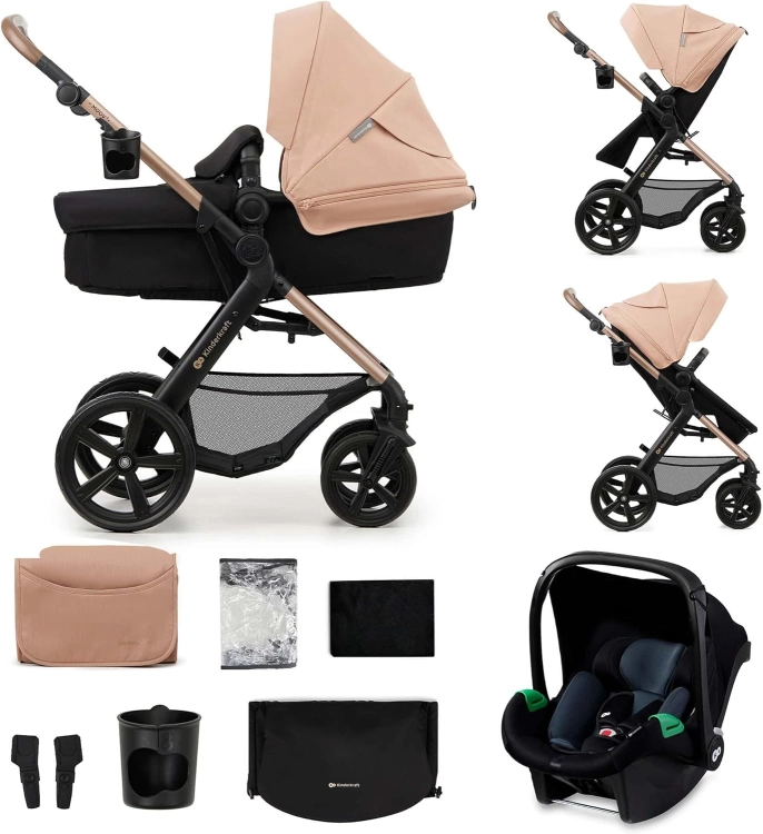 Kinderkraft Wózek wielofunkcyjny 3 w 1 MOOV 2