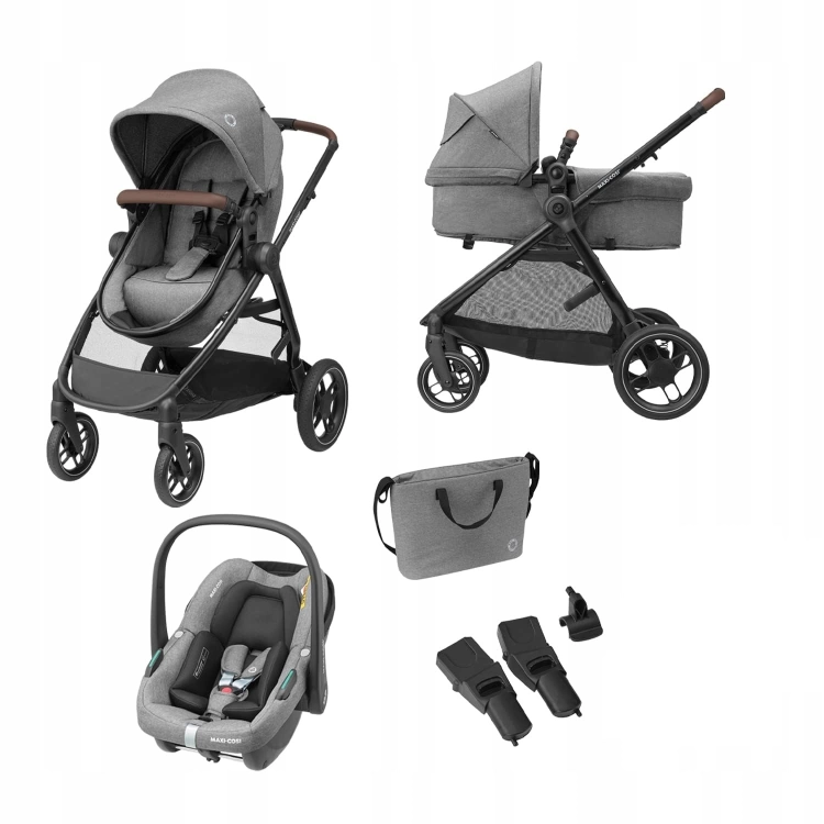 Maxi Cosi Zelia S wózek 3w1 z fotelikiem CabrioFix S i-Size