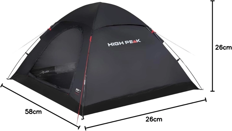 High Peak Monodome XL namiot kopułowy, namiot kempingowy dla 4 osób