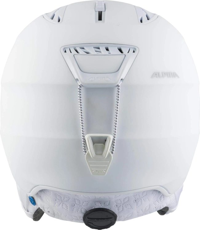 ALPINA Unisex  Kask narciarski dla dorosłych GRAND LAVALAN rozm 57-61 cm biały mat