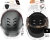 OUTLET Kask CASR Glow, miejski kask ochronny LED, szary, rozmiar M  55-58 cm