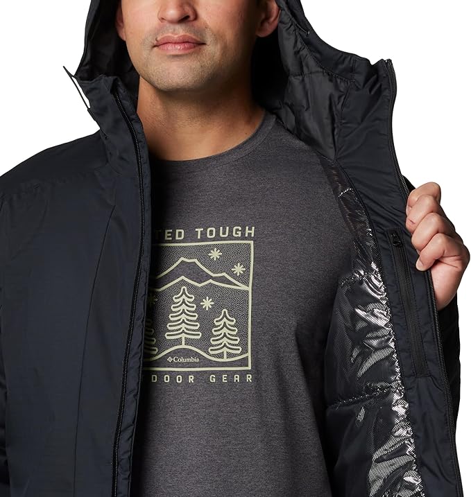 Columbia Kurtka outdoor Point Park™ II 2089474 Czarny Regular Fit XL