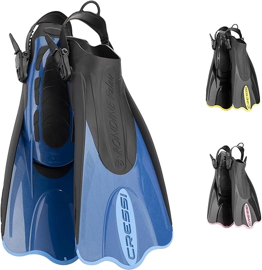Cressi Unisex-Adult Palau Saf Fins Płetwy Do Nurkowania M/L-41/44