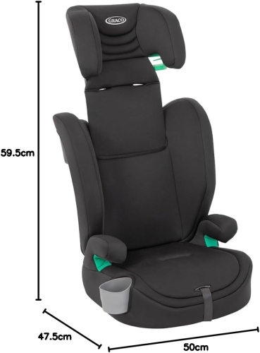 Outlet Graco Eldura R129 fotelik samochodowy(76-145 cm - 15 miesięcy do około 12 lat)