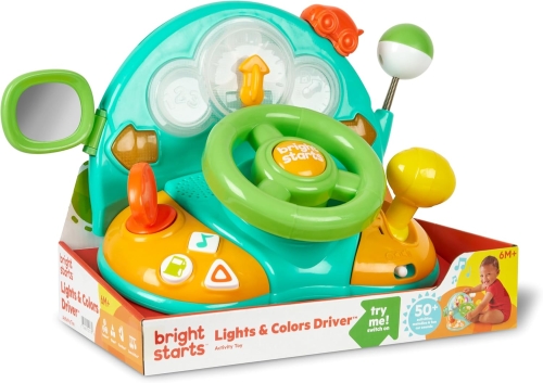 Bright Starts Zabawka do nauki kierowcy, światła i kolory