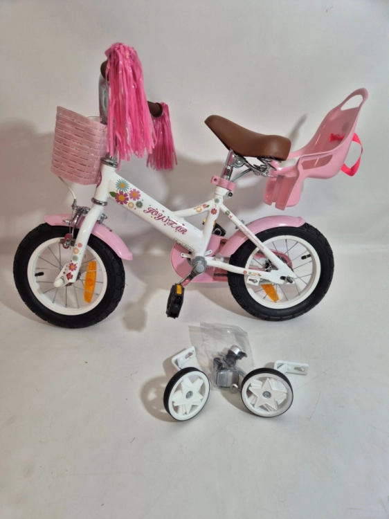 JOYSTAR Berry rower dziecięcy 12 cali 2-4  lat, 12", z kołami podporowymi