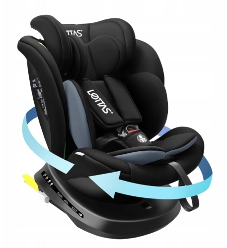 Fotelik samochodowy 360° i-Size 40–150 cm | 0–12 lat | ISOFIX | 0–36 kg
