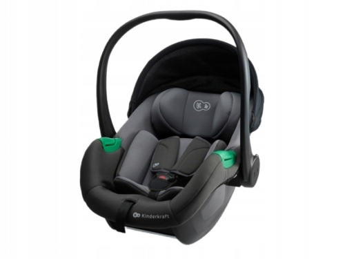 Fotelik samochodowy KINDERKRAFT Mink Pro 2 i-Size 40-87 cm (0-13 kg) Szary