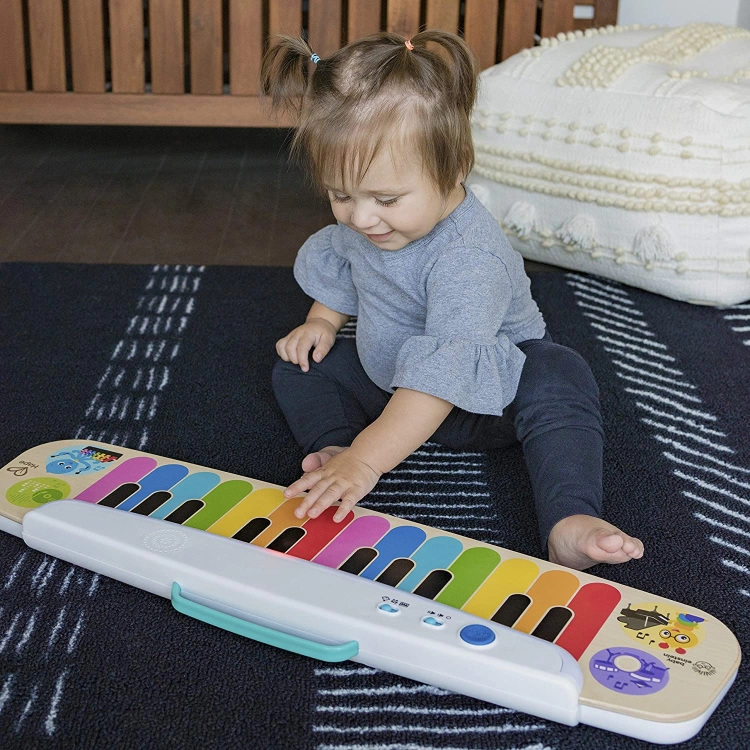 BABY EINSTEIN DREWNIANY KEYBOARD NOTES & KEYS MAGIC TOUCH