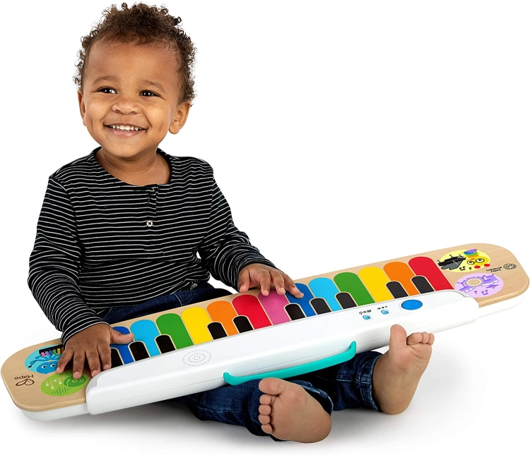 BABY EINSTEIN DREWNIANY KEYBOARD NOTES & KEYS MAGIC TOUCH