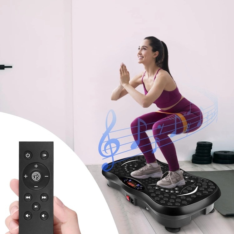 EVOLAND Platforma wibracyjna 3D Fitness z 5 trybami programu , bluetooth.