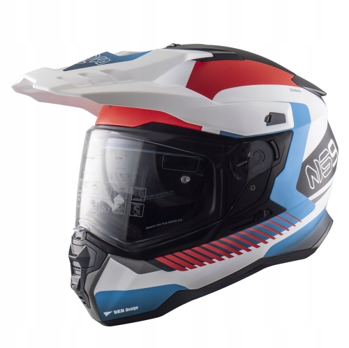 Kask ADV Enduro DualSport NOS NS-9 MirageWhite XXL
