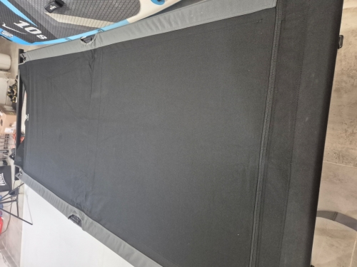 Outlet EVER ADVANCED Łóżko kempingowe dla dorosłych do 300 kg duże 215 x 106 cm