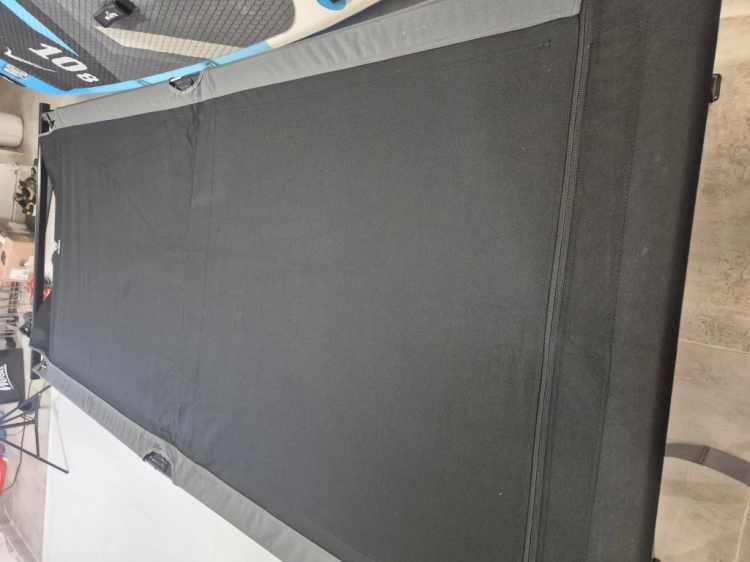 Outlet EVER ADVANCED Łóżko kempingowe dla dorosłych do 300 kg duże 215 x 106 cm