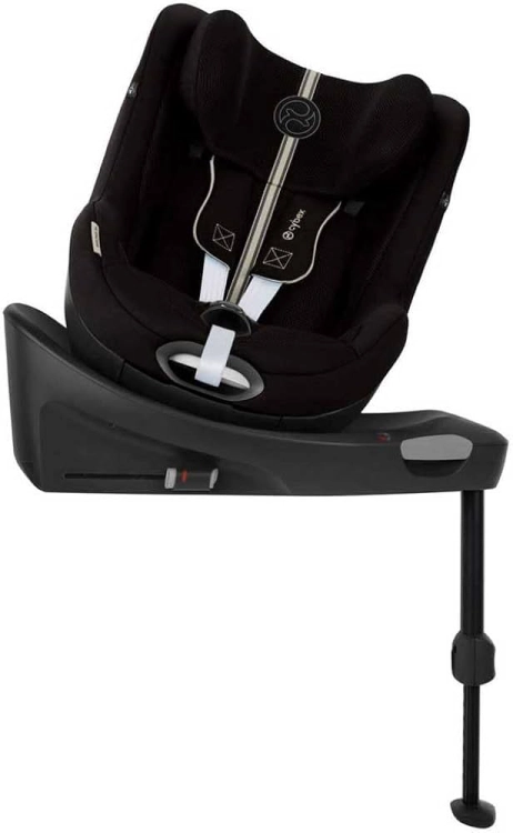CYBEX SIRONA GI I-SIZE 0-20 kg 61-105 cm obrotowy z bazą (Plus) Moon Black