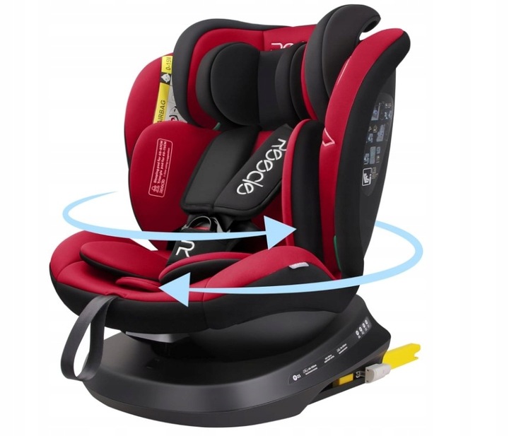 FOTELIK SAMOCHODOWY REECLE i size 360 ISOFIX 0-36 RWF obrotowy