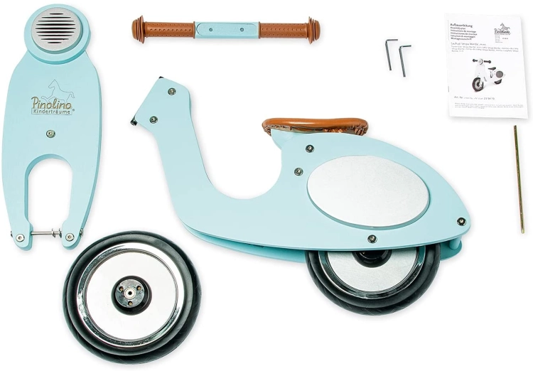 ROWEREK BIEGOWY PINOLINO VESPA WANDA RETRO drewniany