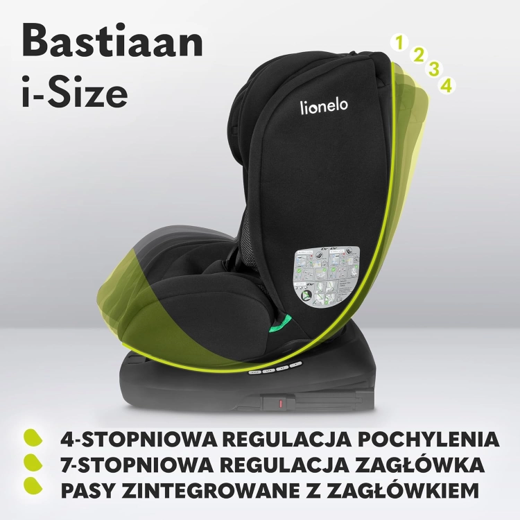 Używany Lionelo Bastiaan i-Size - obrotowy fotelik samochodowy 0-36 kg