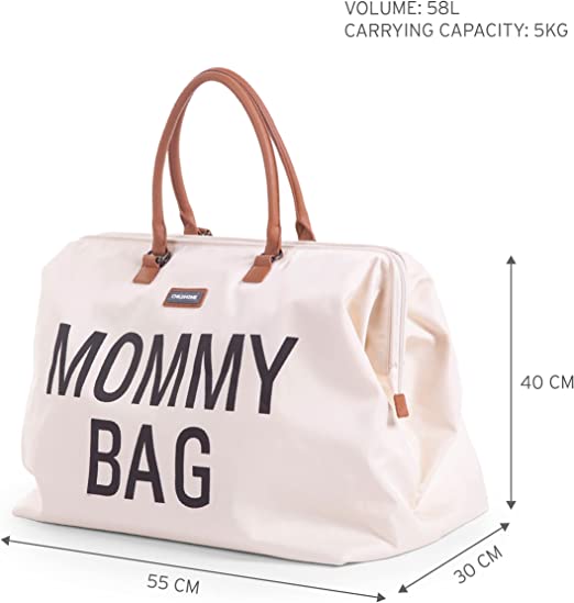 CHILDHOME Torba podróżna Mommy Bag off white