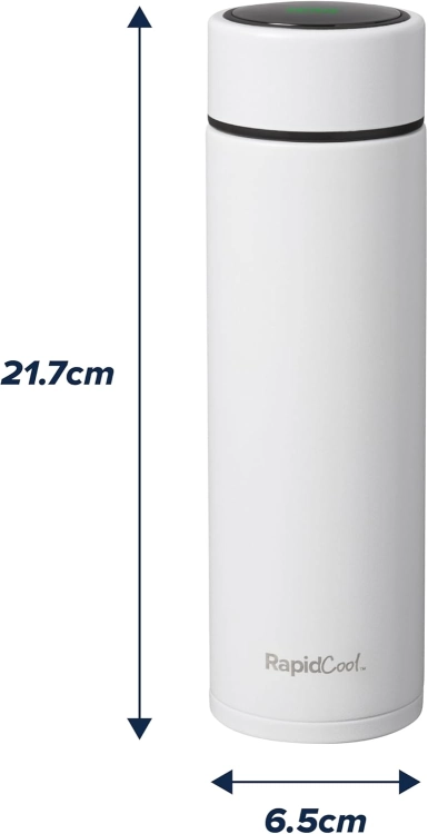Nuby 1545  schładzacz wody bidon Biały, ‎22,2 x 6,6 x 6,6 cm; 630 g