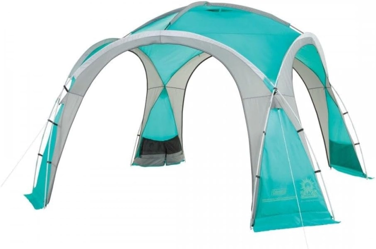 Coleman Uniseks Cortes 5 Plus 2000025127 Pawilon, Szary/Zielony, ‎365 x 365 x 218 cm L