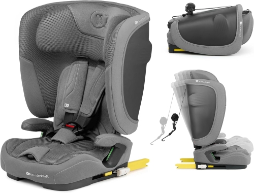 Kinderkraft Fotelik samochodowy FIX2GO i-Size 76-150 cm isofix
