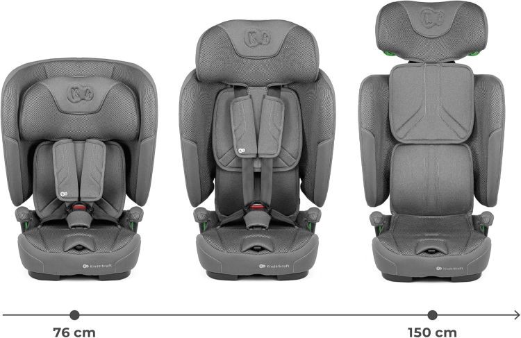 Kinderkraft Fotelik samochodowy FIX2GO i-Size 76-150 cm isofix