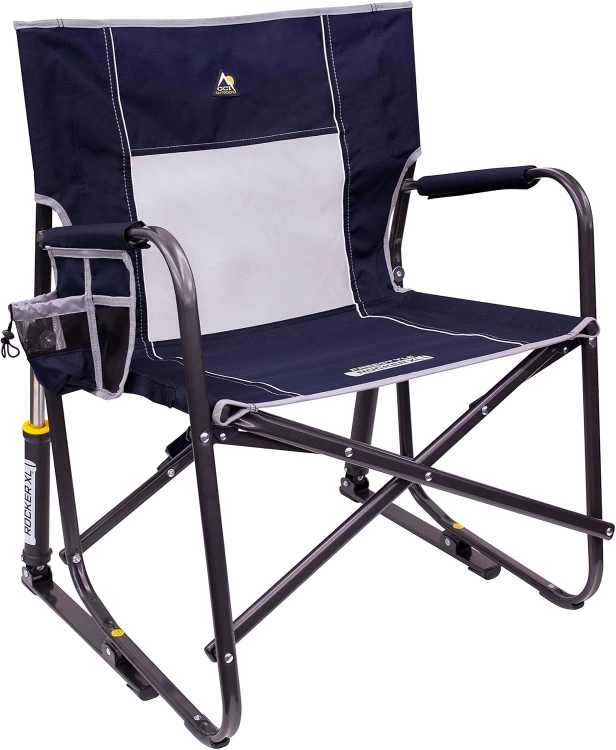 GCI Outdoor Freestyle Rocker XL przenośny składany fotel bujany i krzesło kempingowe