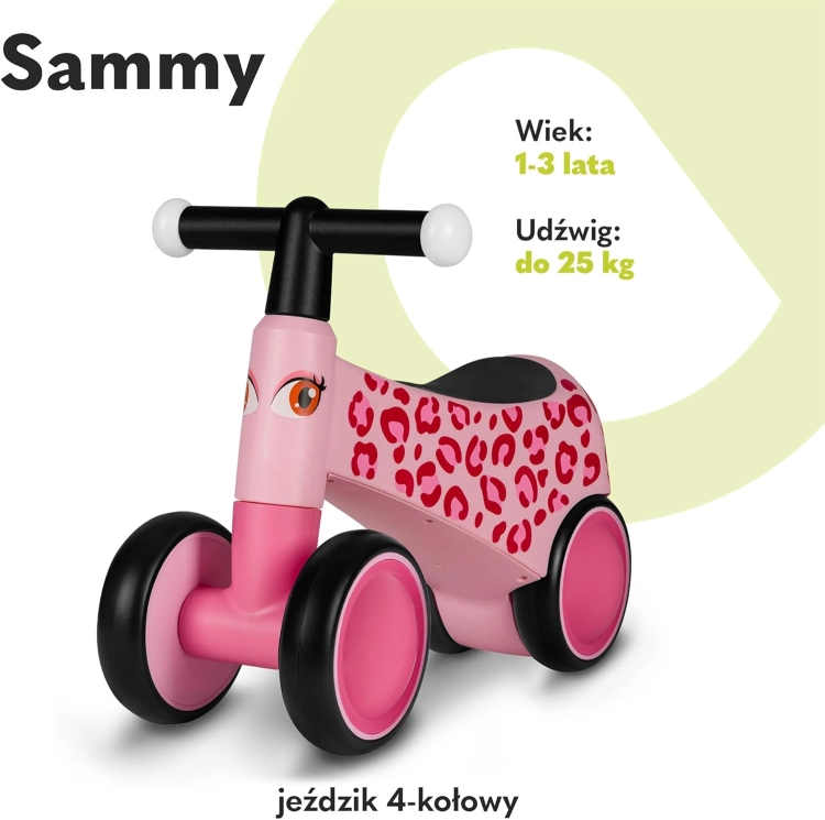 LIONELO SAMMY Jeździk rowerek Dziecięcy od 1 do 3 lat