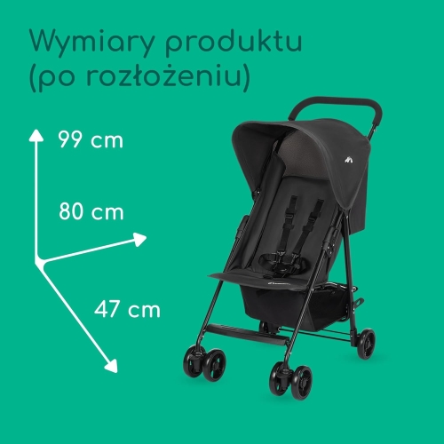 Bebeconfort Snow wózek spacerowy od 0 - 15 kg Lekki i Składany 5kg