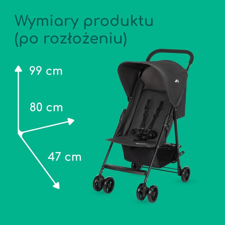 Bebeconfort Snow wózek spacerowy od 0 - 15 kg Lekki i Składany 5kg