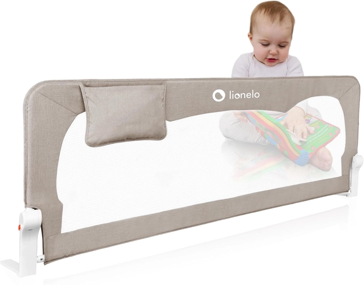 Lionelo Barierka Bramka Ochronna Do Łóżka Hanna 150 cmx66 cm