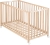 roba Łóżeczko składane Fold-Up 60x120cm naturalne